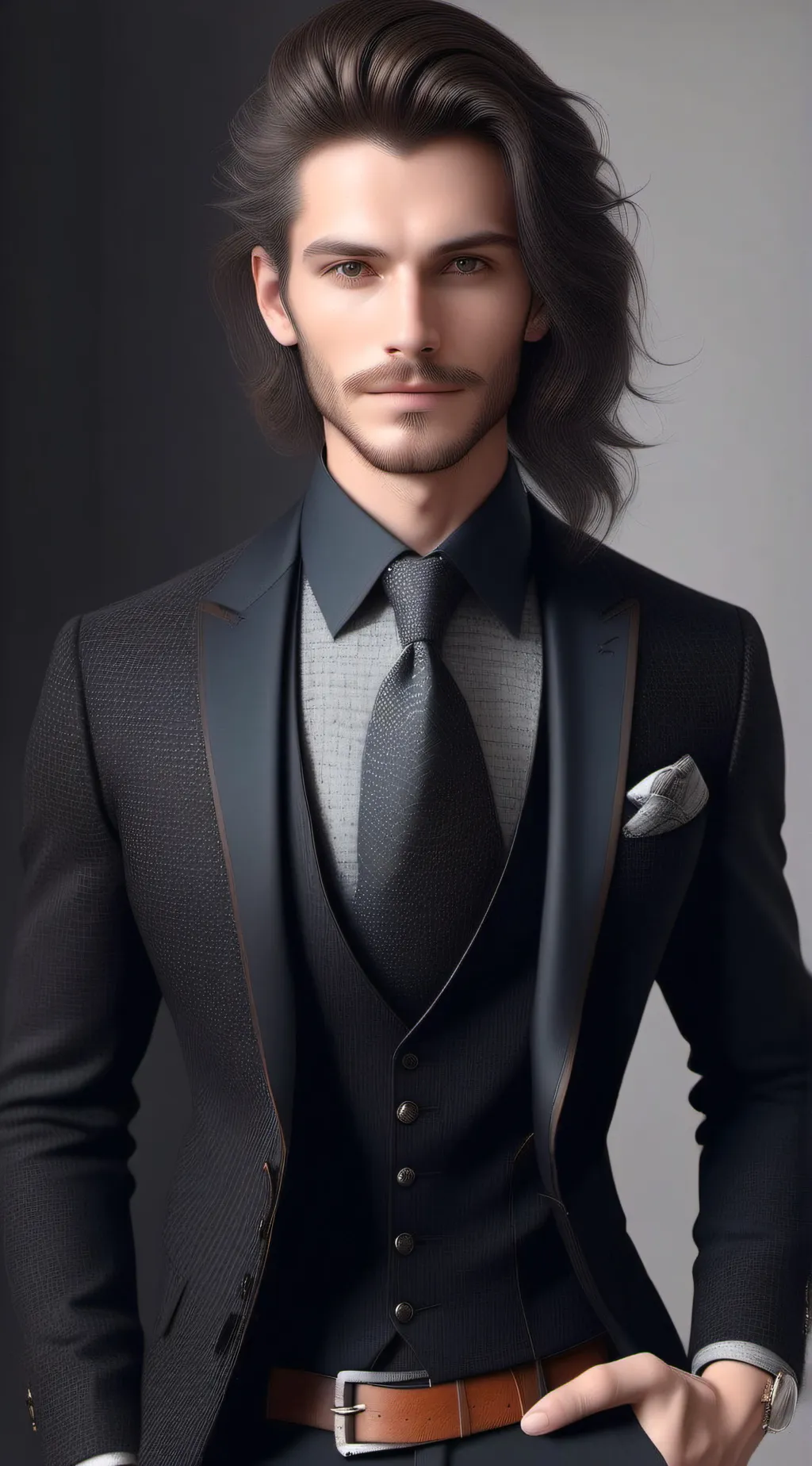 ai character: Axel  background