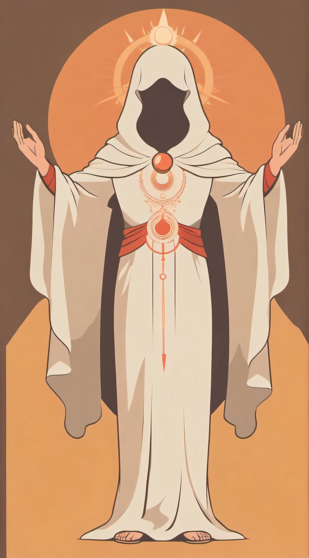 ai character: god background