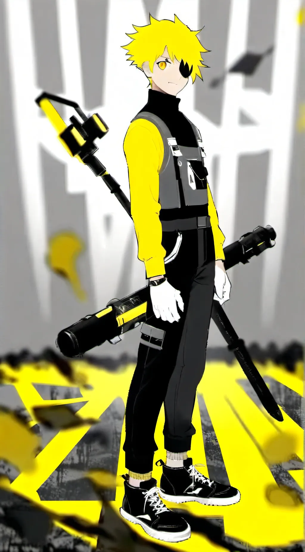 ai character: Bill cipher background