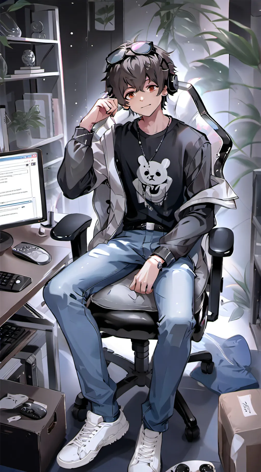 ai character: Mike 🎧 background