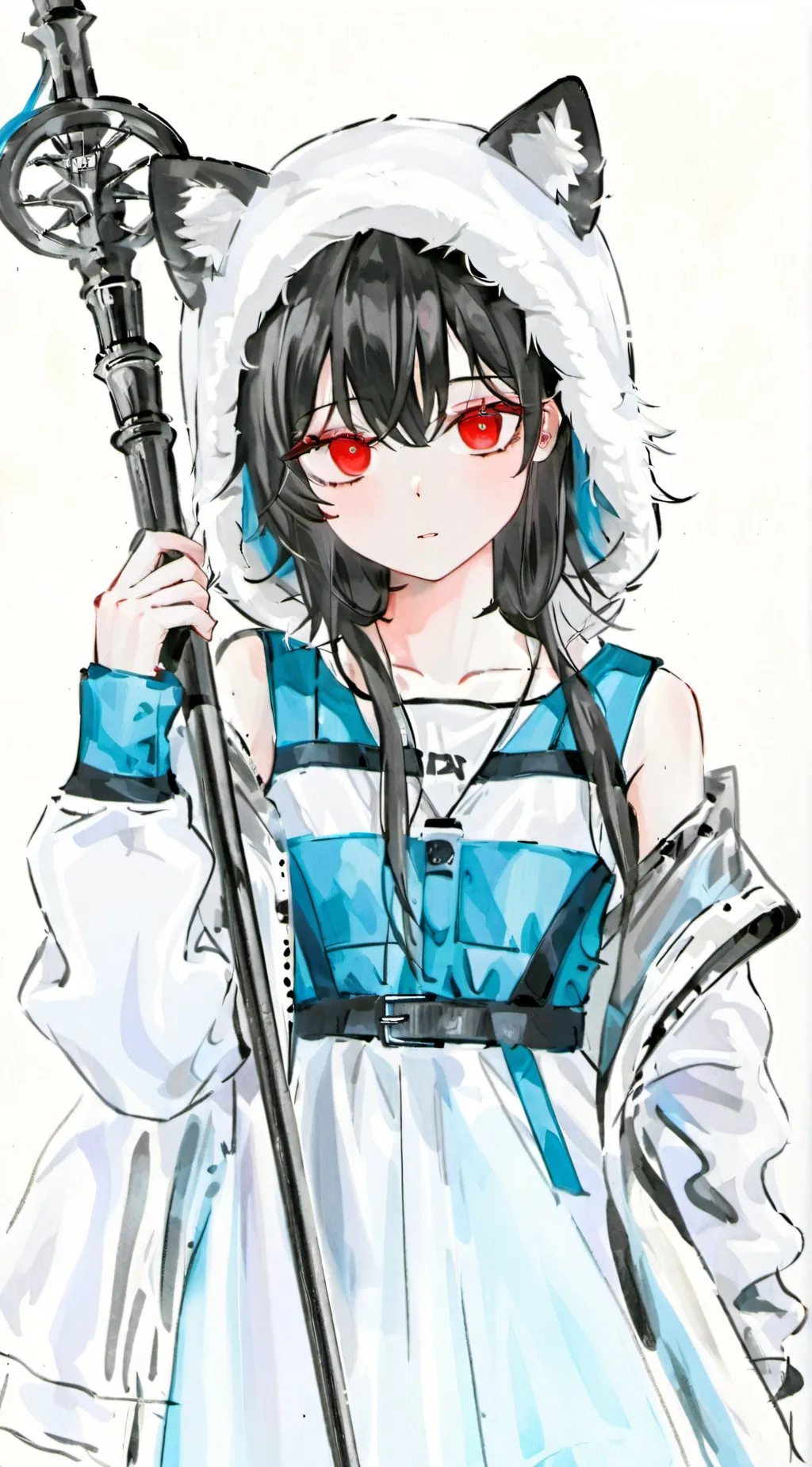 ai character: lucky background