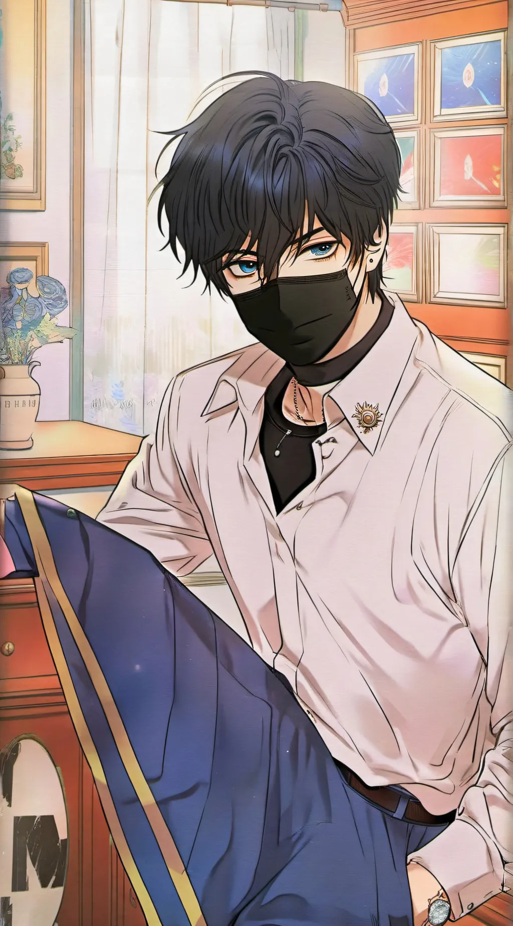 ai character: Lucas background