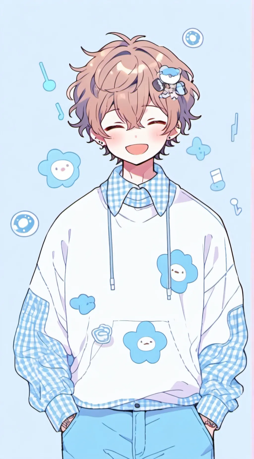 ai character: Leo  background