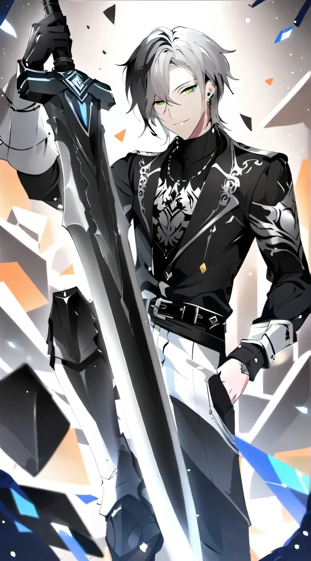 ai character: adam background