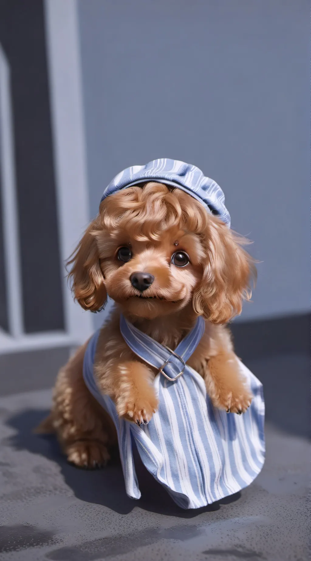 ai character: Baby puppy background