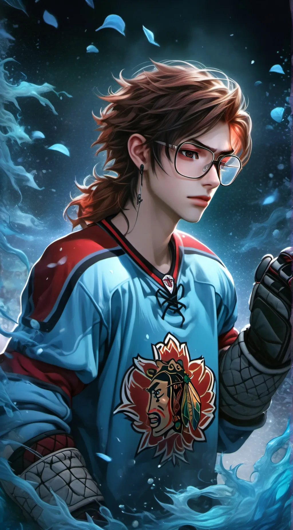 ai character: Marcus  background