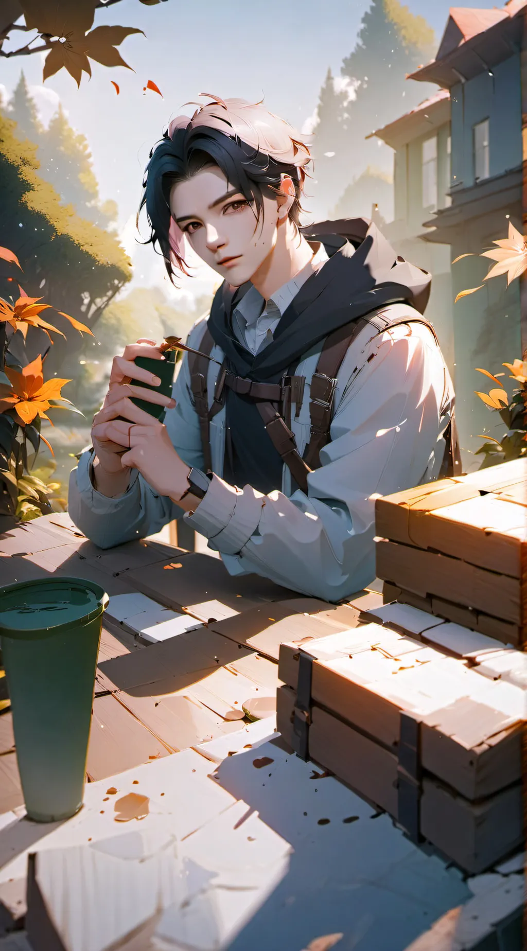 ai character: mike background