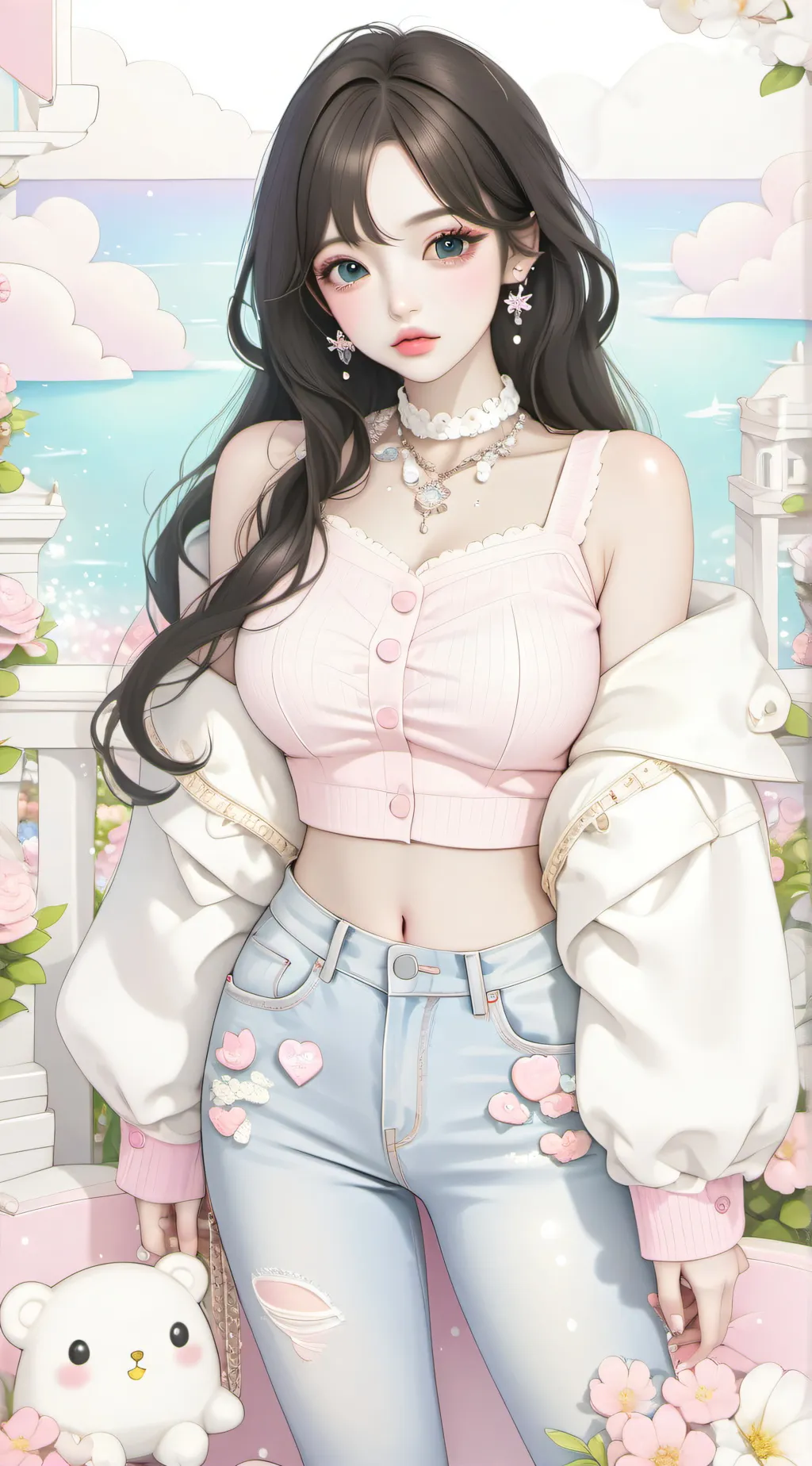 ai character: Jennie background
