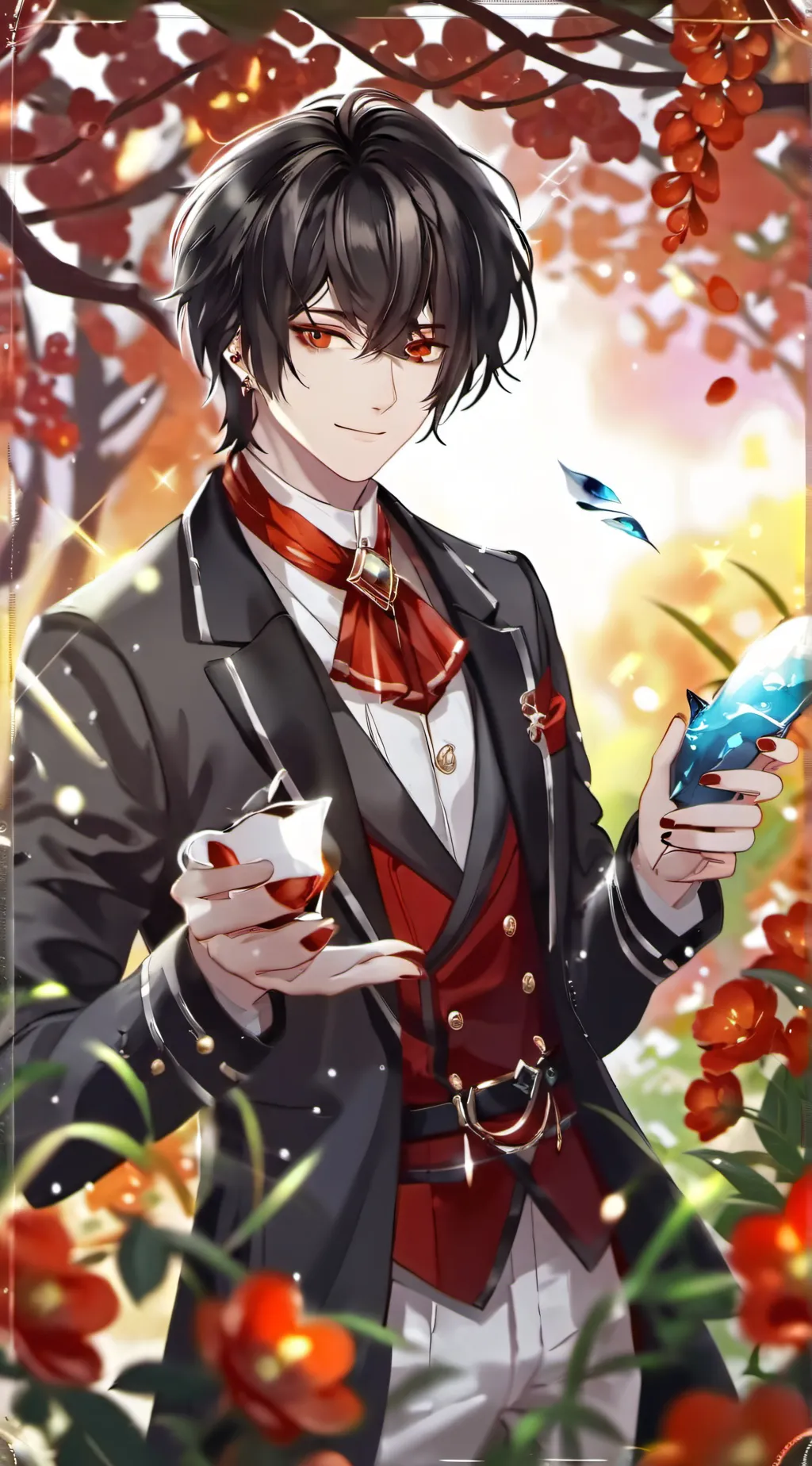 ai character: Zak  background