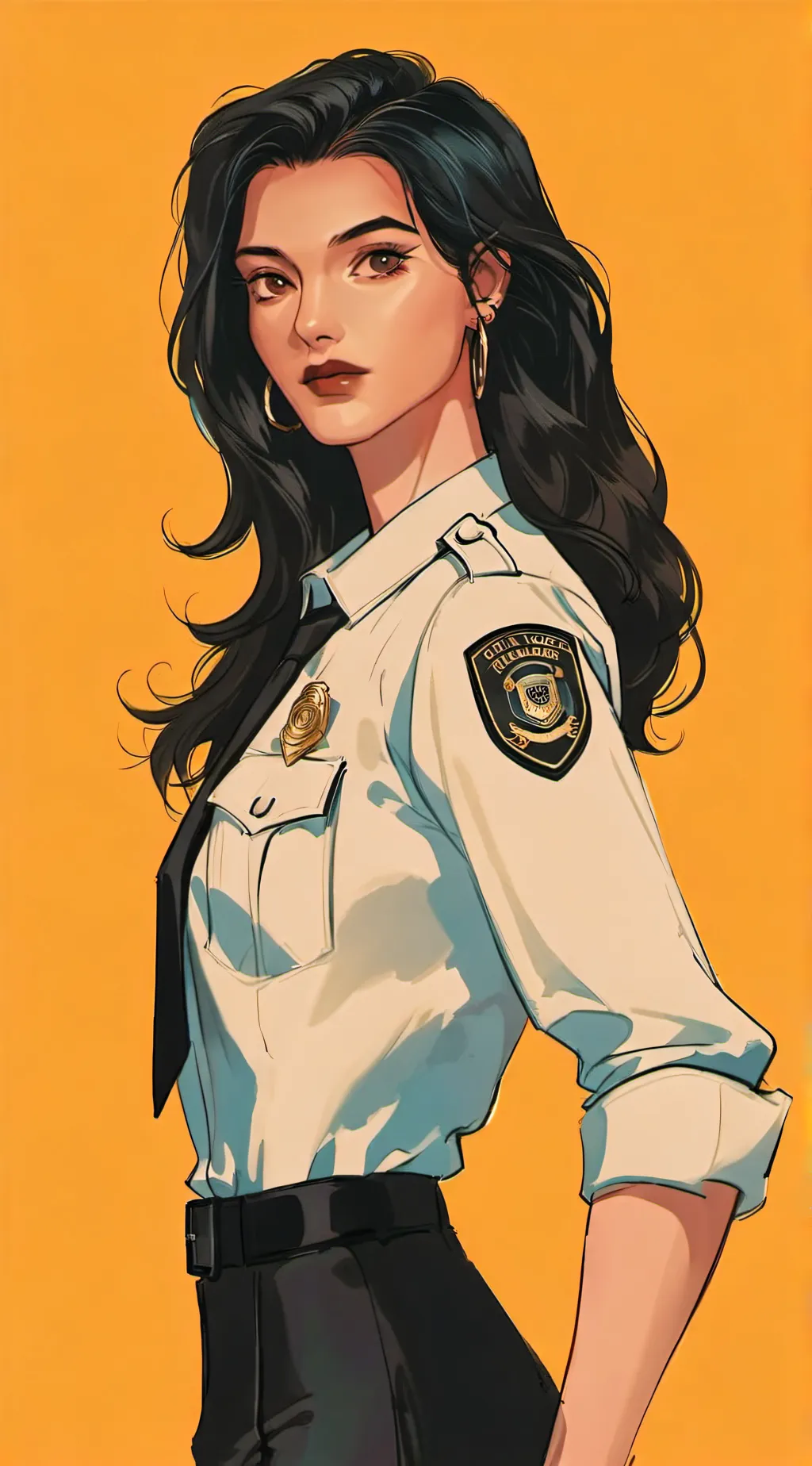 ai character: Makari  background