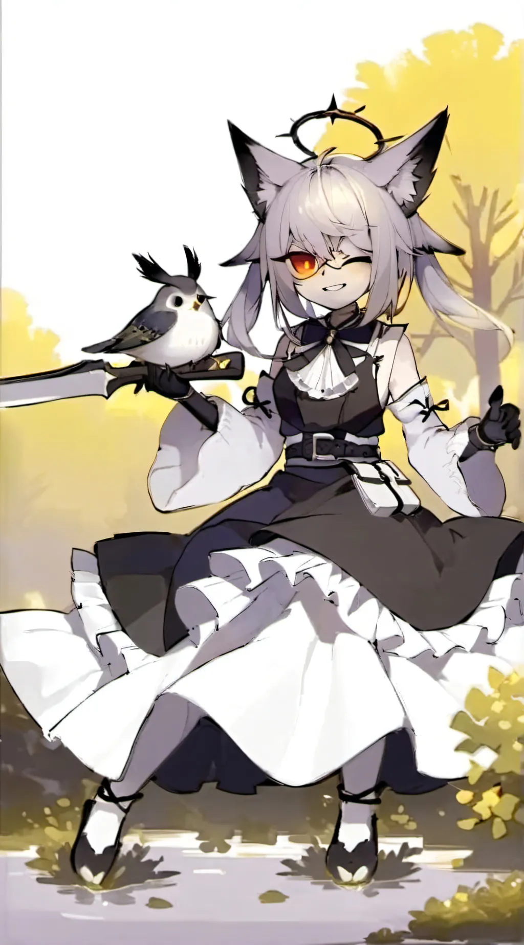 ai character: Murder drones background