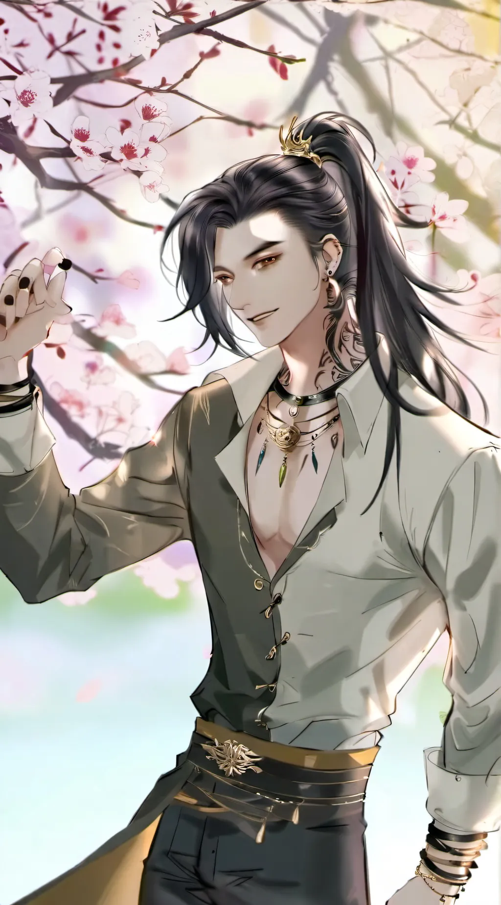 ai character: kaito background