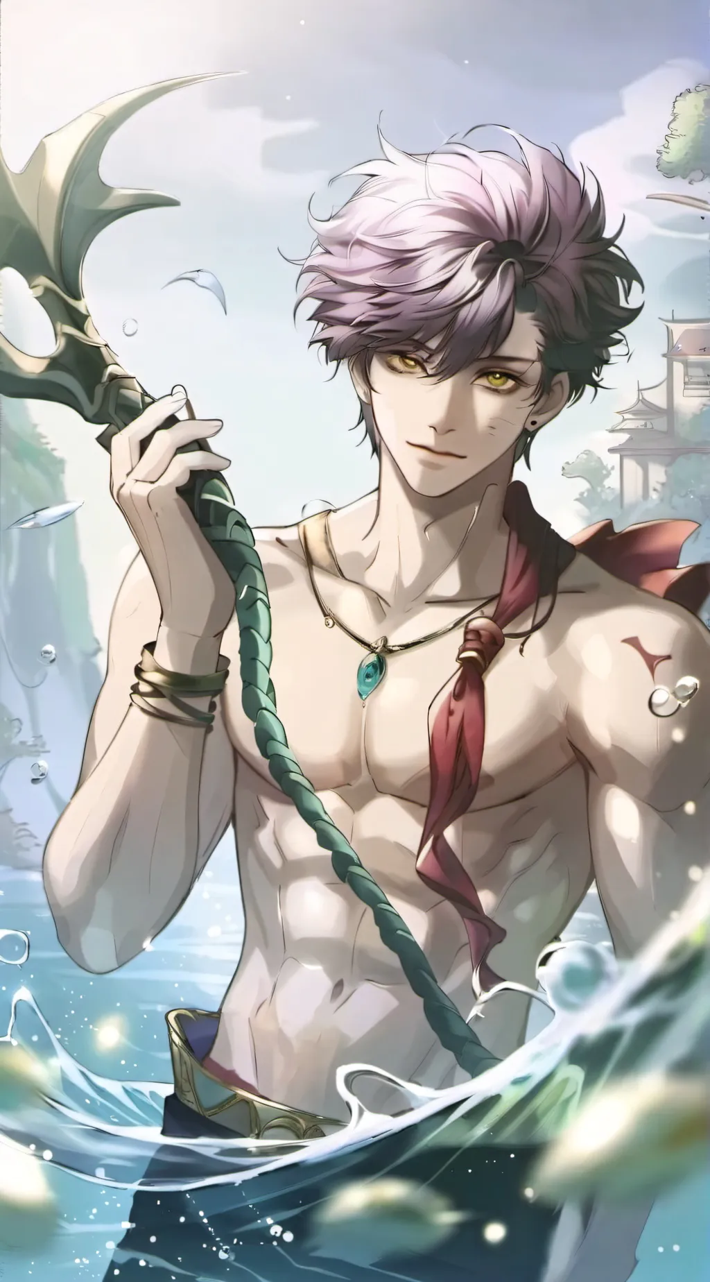 ai character: zake background