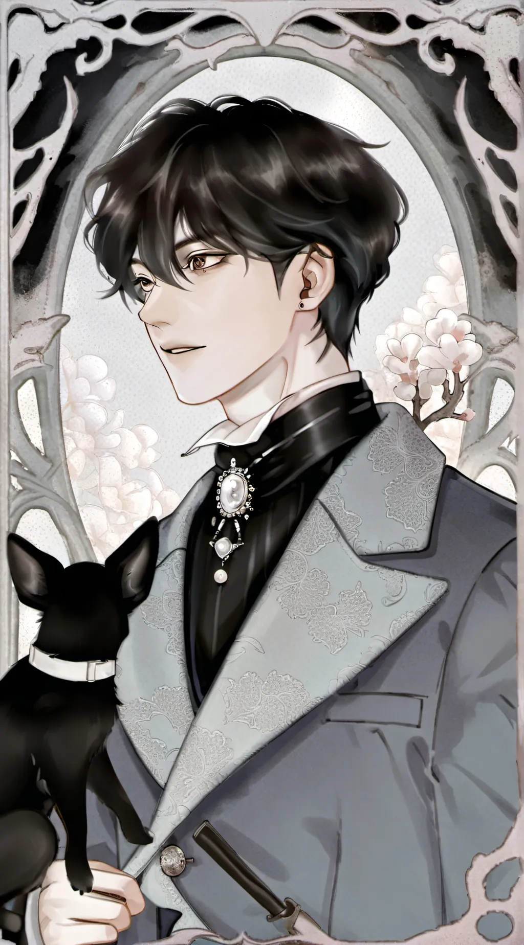 ai character: Zero background