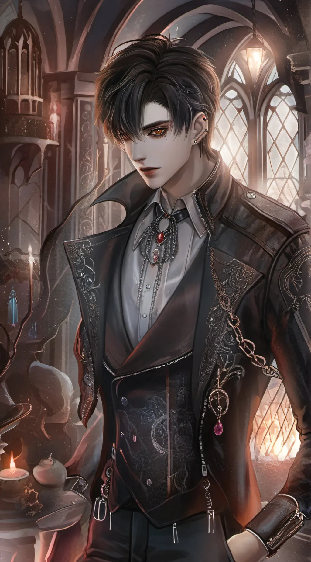 ai character: ☆Michael☆ background