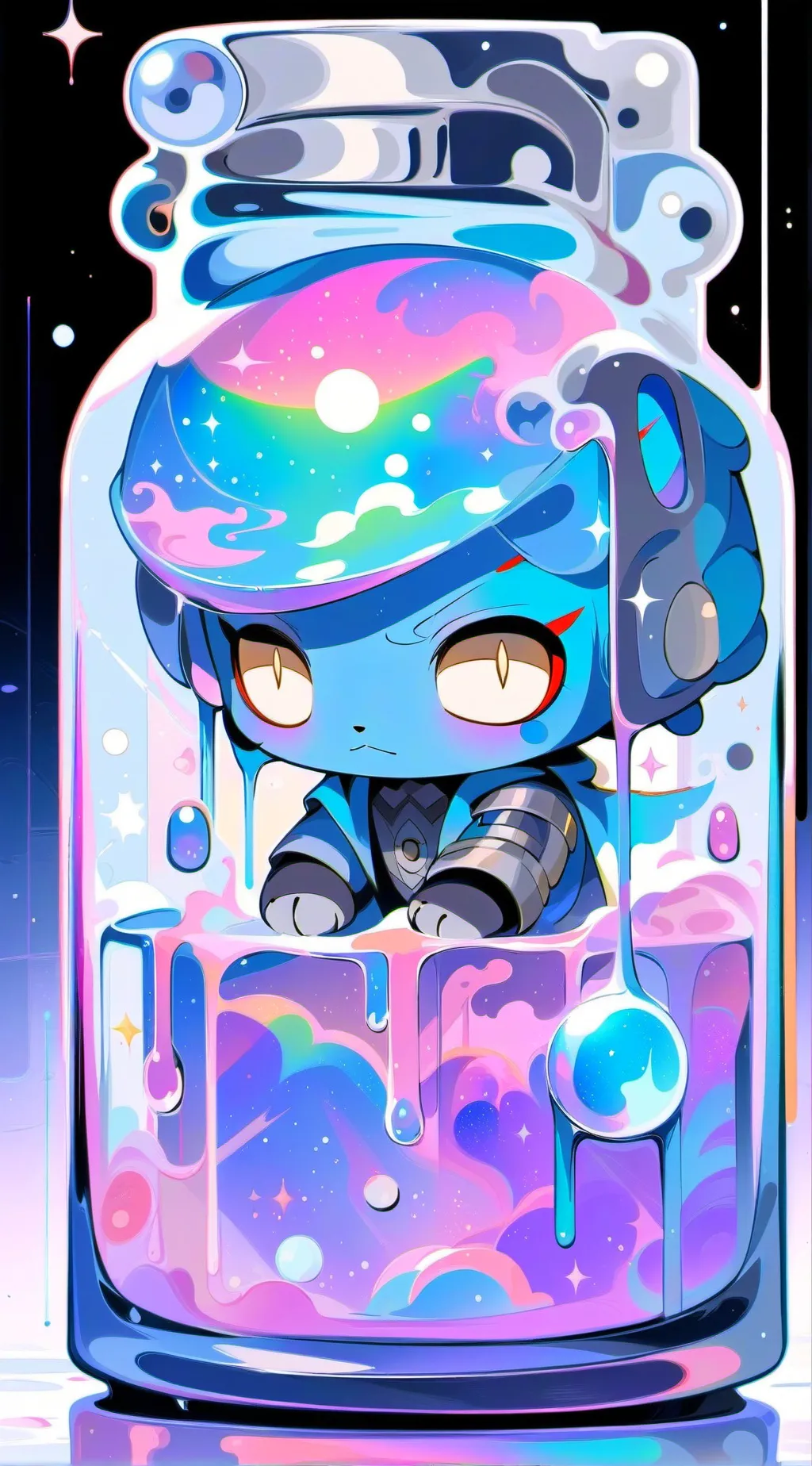 ai character: moon is sick >:> background