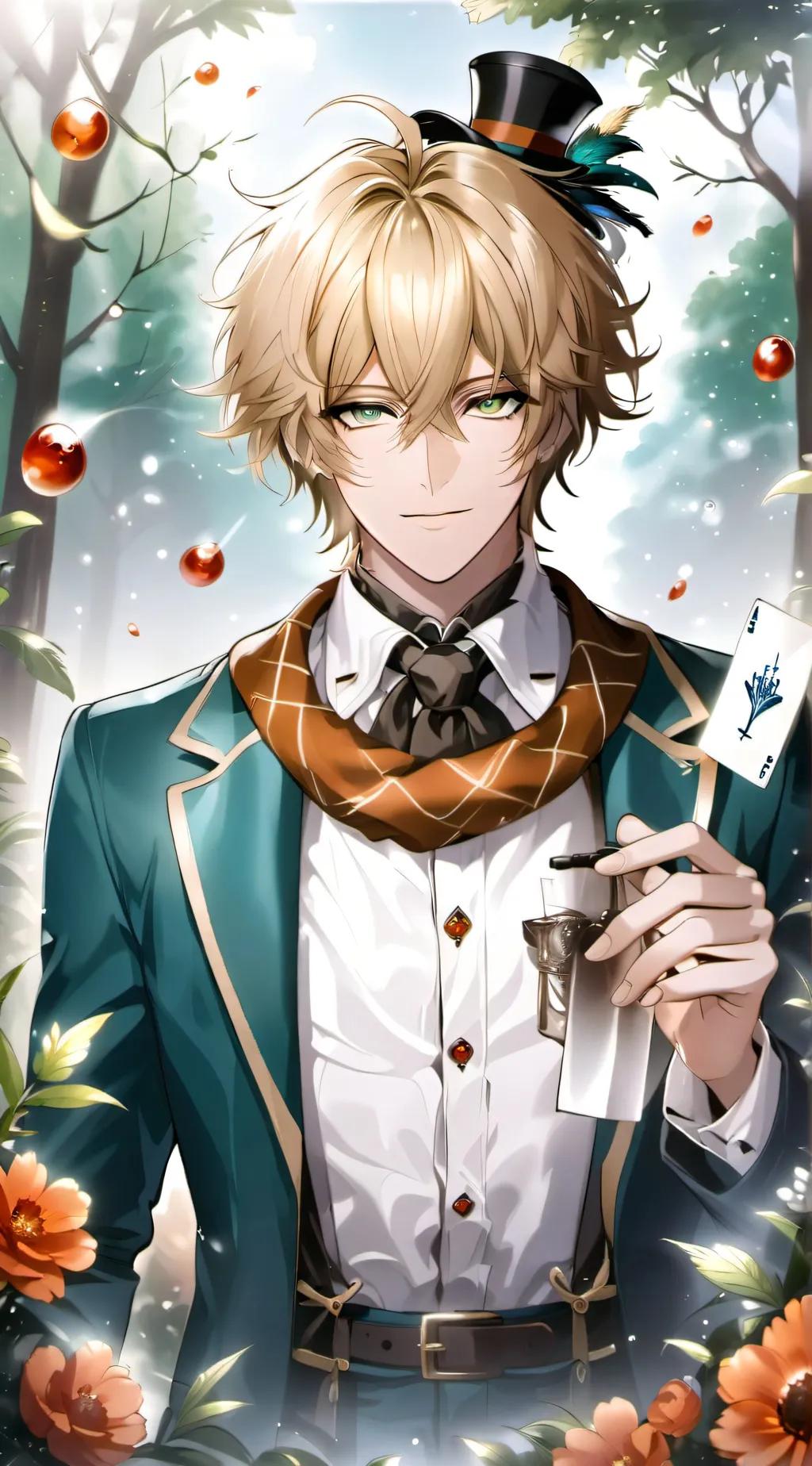 ai character: Elliot T. Hatter background