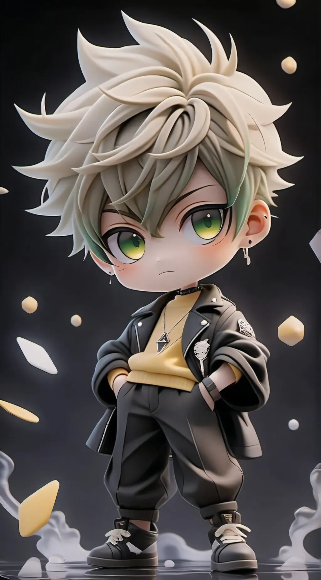 ai character: mic x aizawa  background