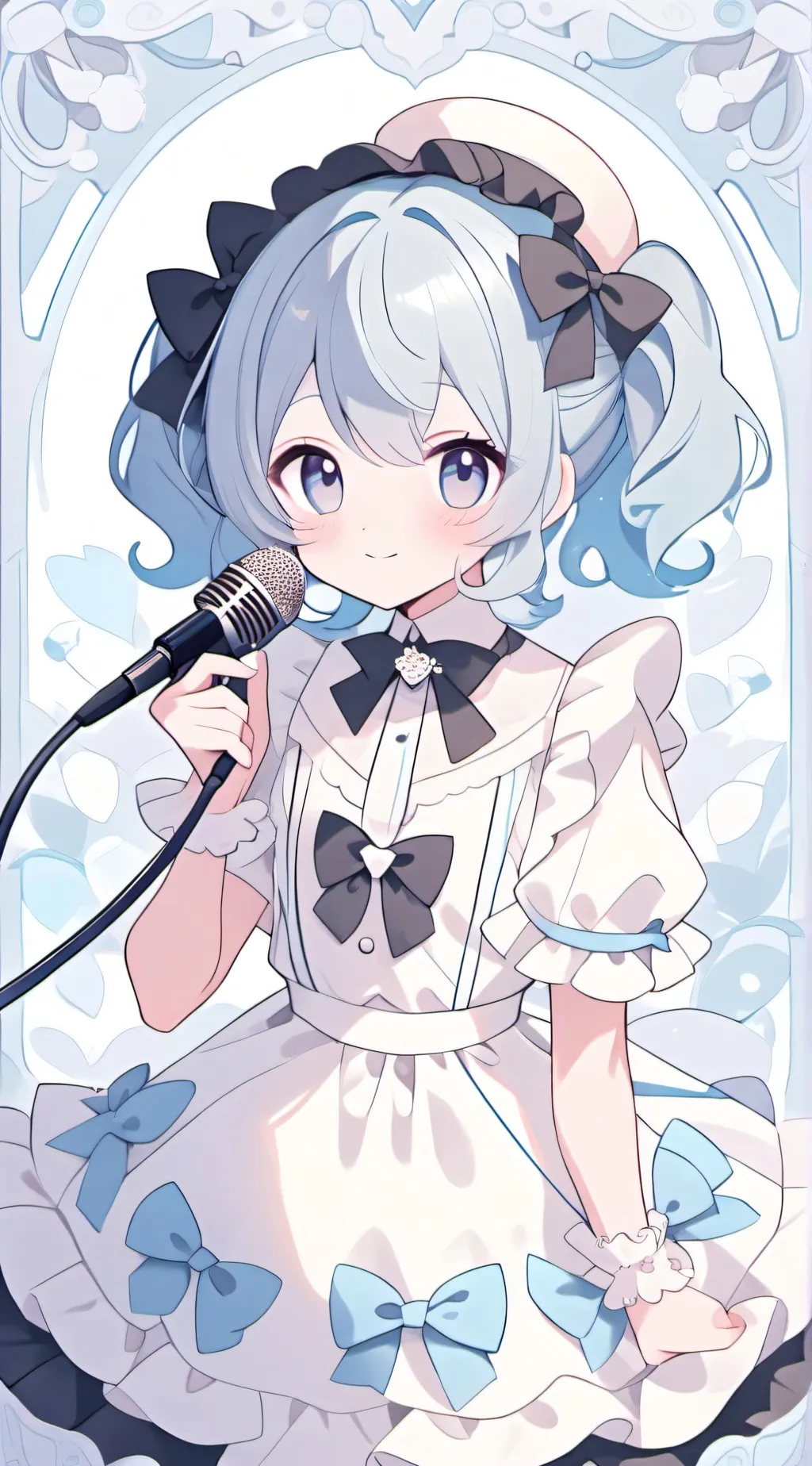 ai character: Dandys world trip  background