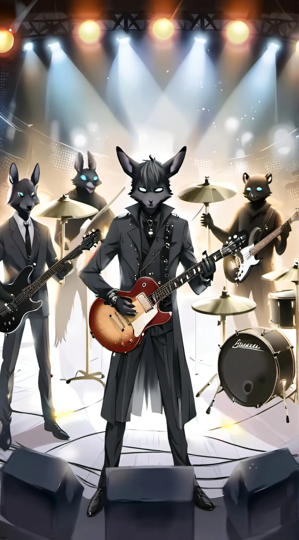 ai character: Music! background