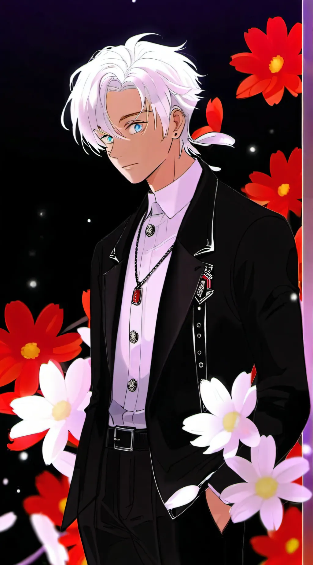 ai character: izana kurokawa  background