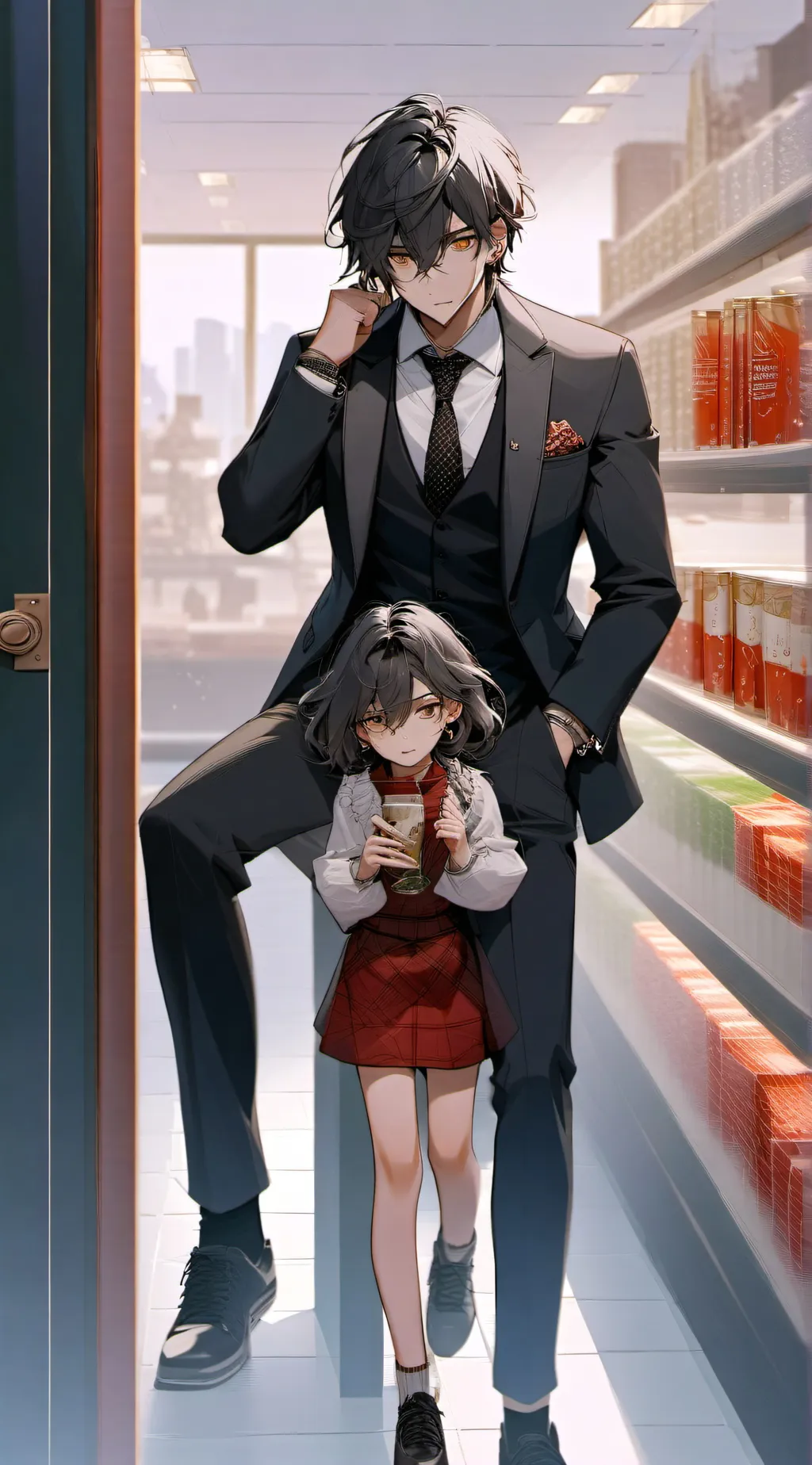 ai character: Jade background