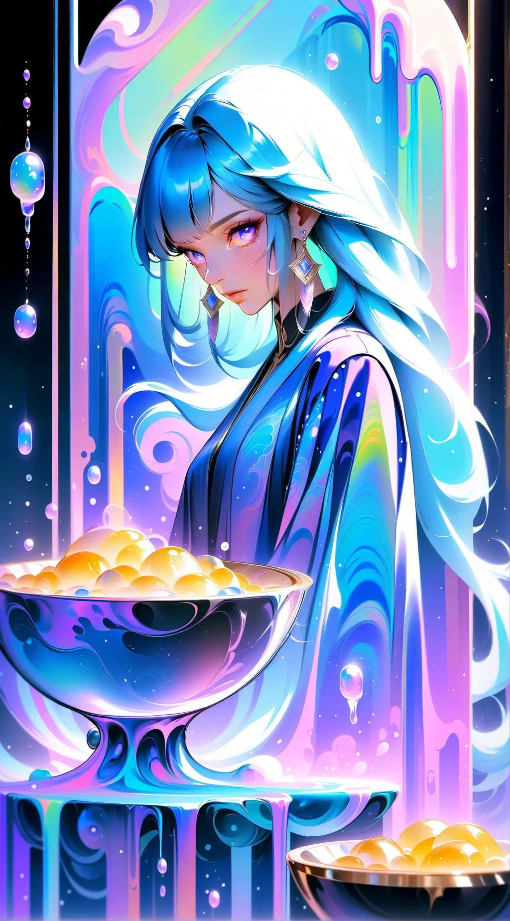 ai character: Miss circle 🍪 background