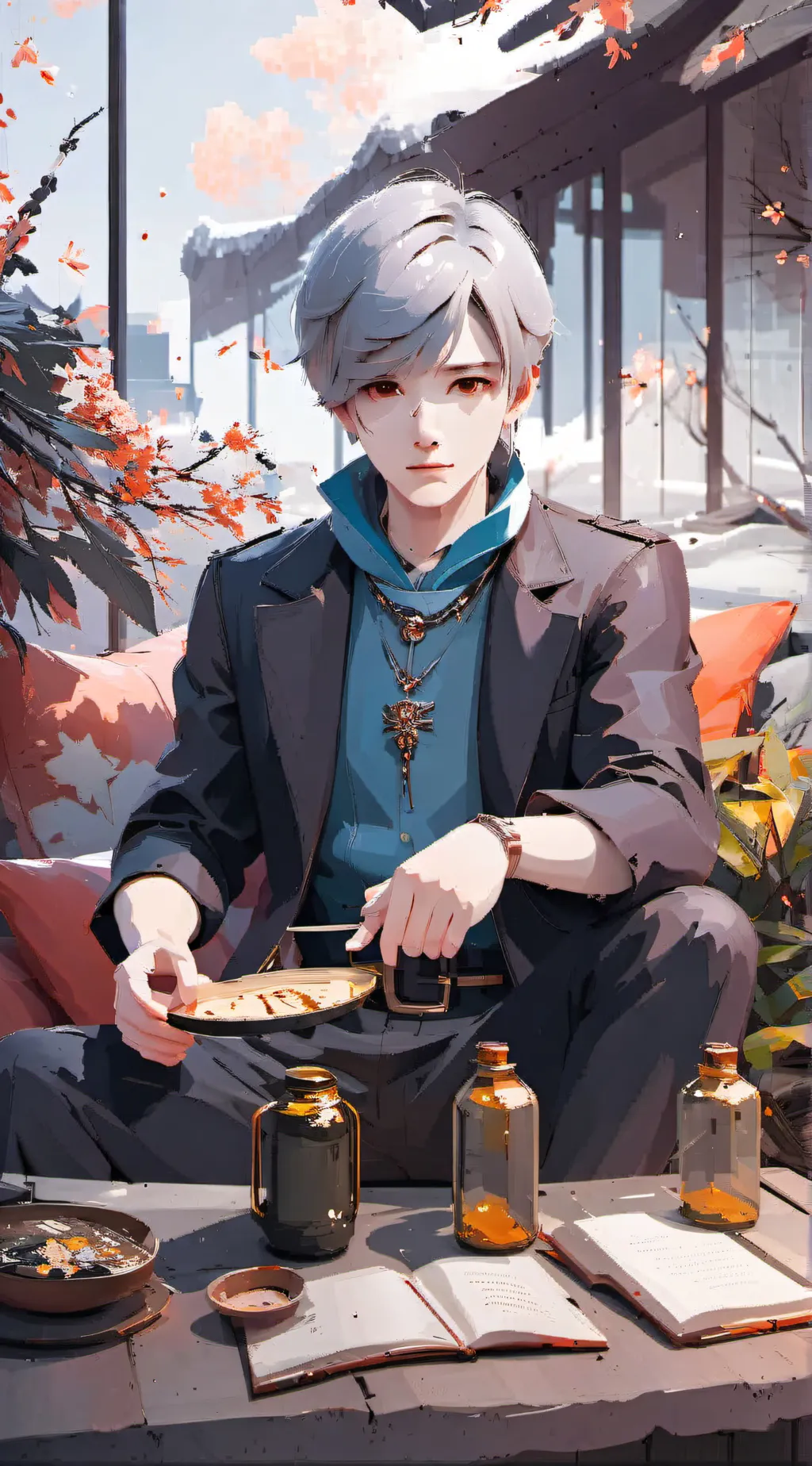 ai character: bts background