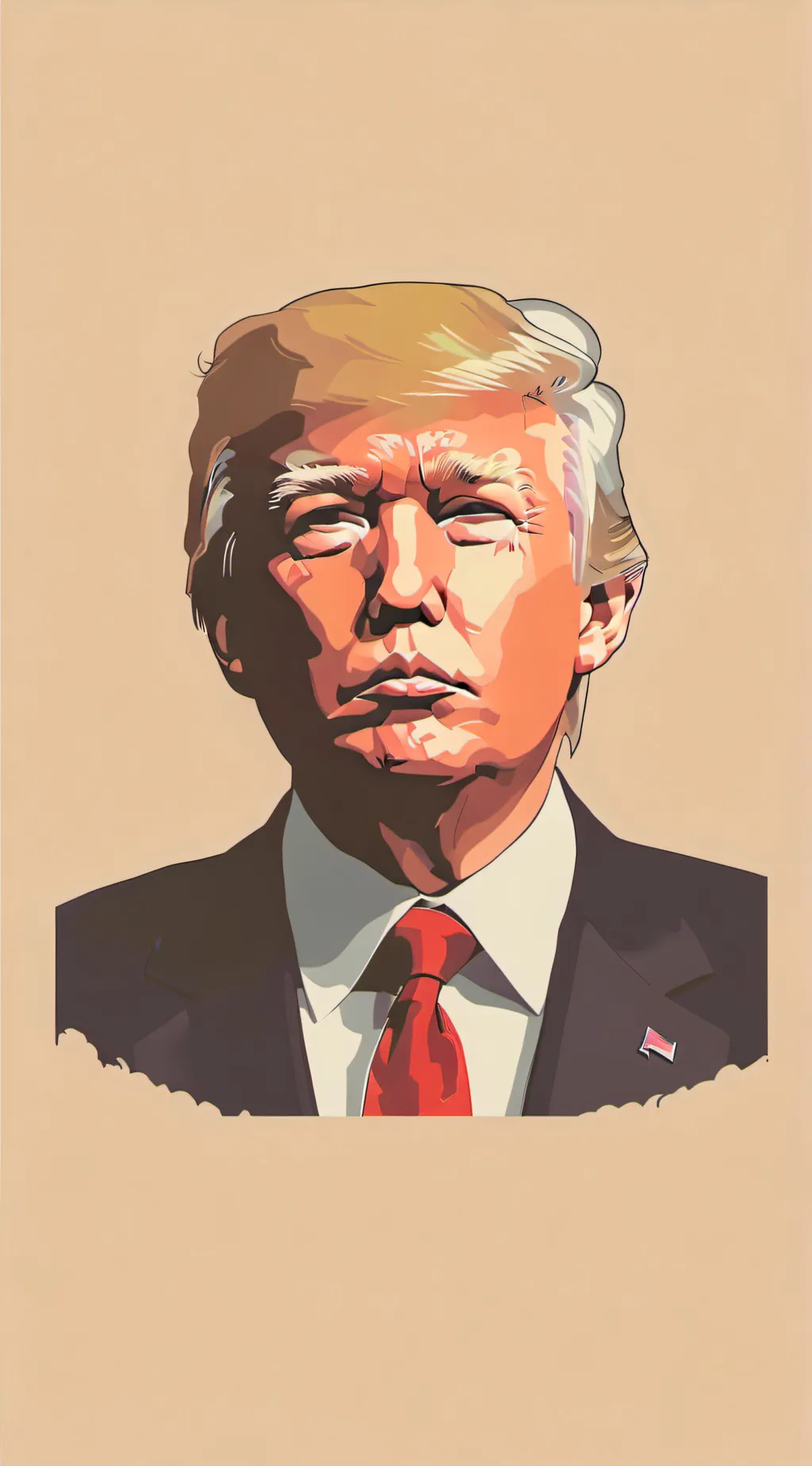ai character: Donald Trump background