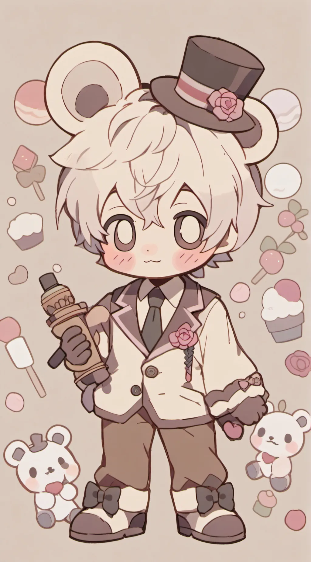 ai character: funtime freddy background