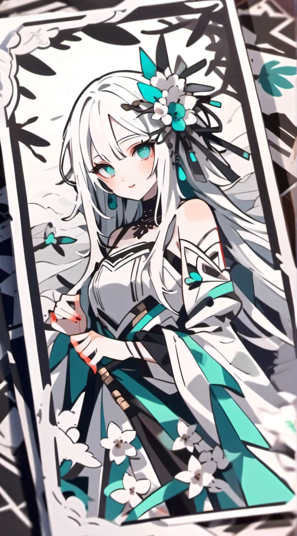 ai character: Demon slayer  background