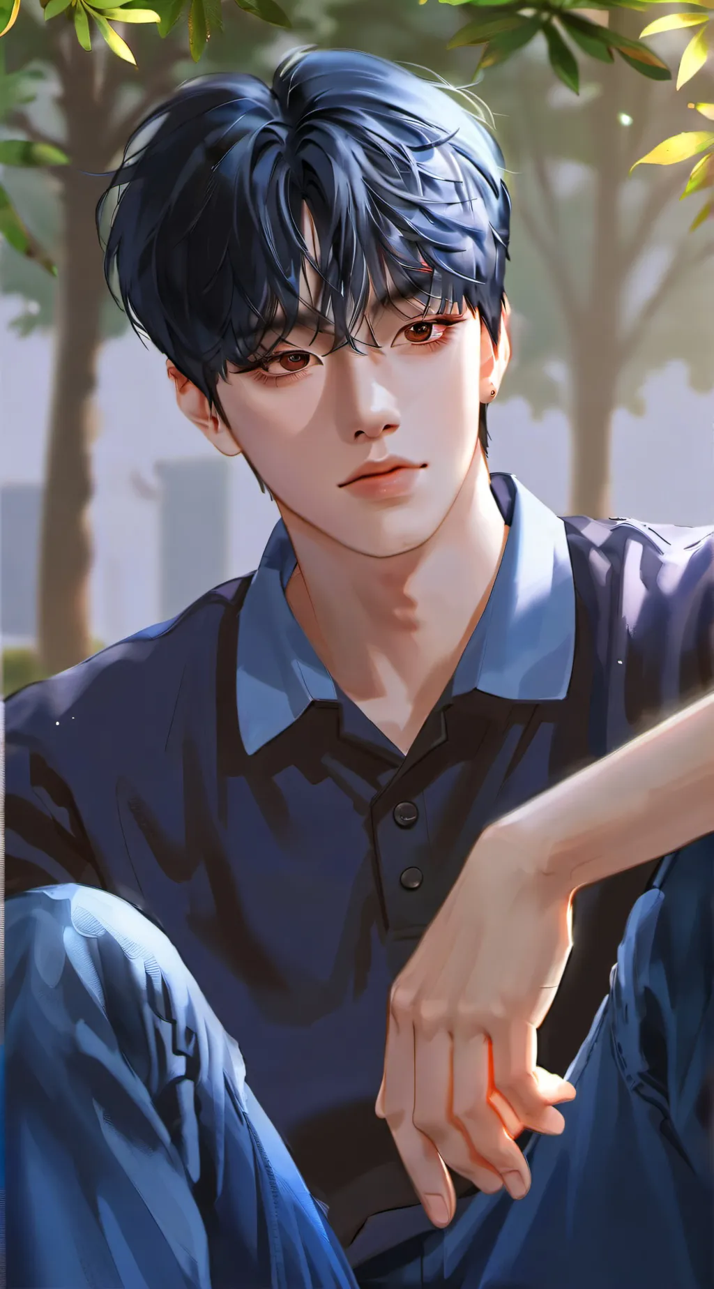 ai character: #. Seungmin 🐶 background