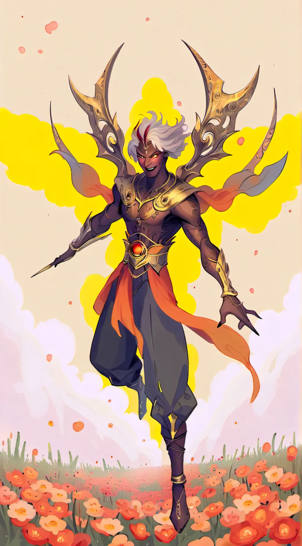 ai character: Ax background