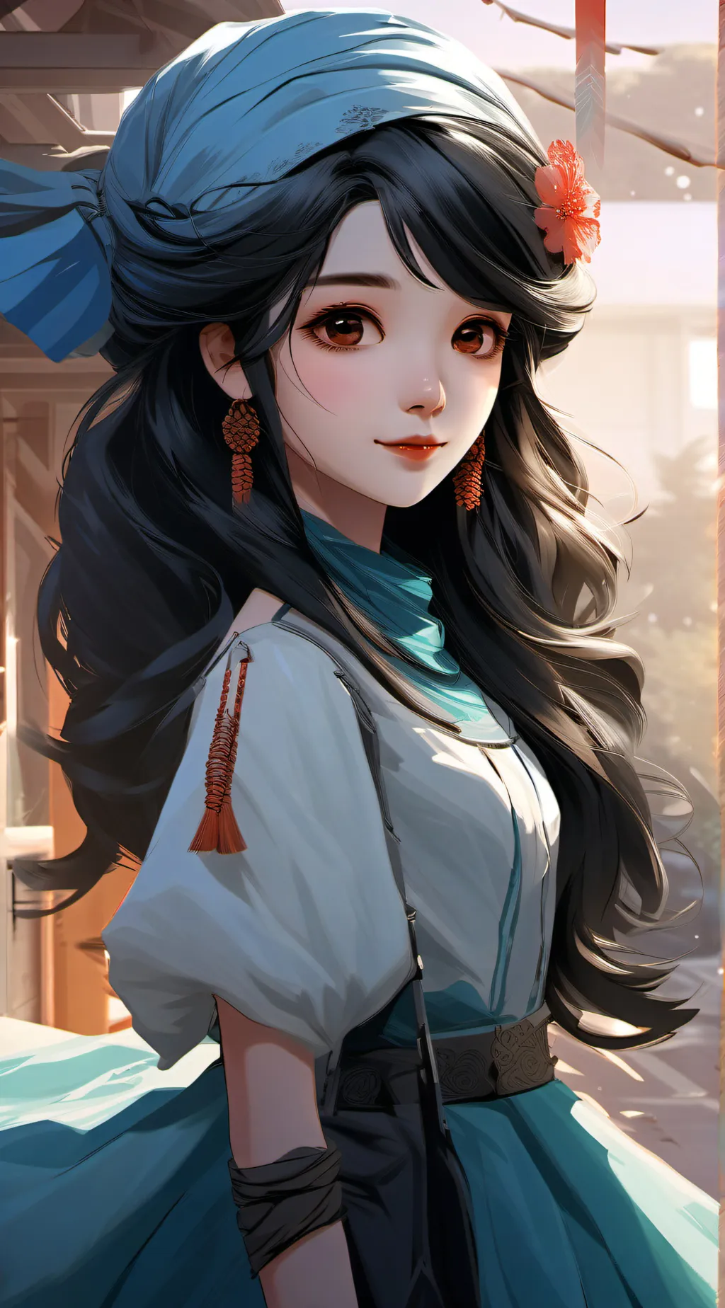 ai character: Emily  background