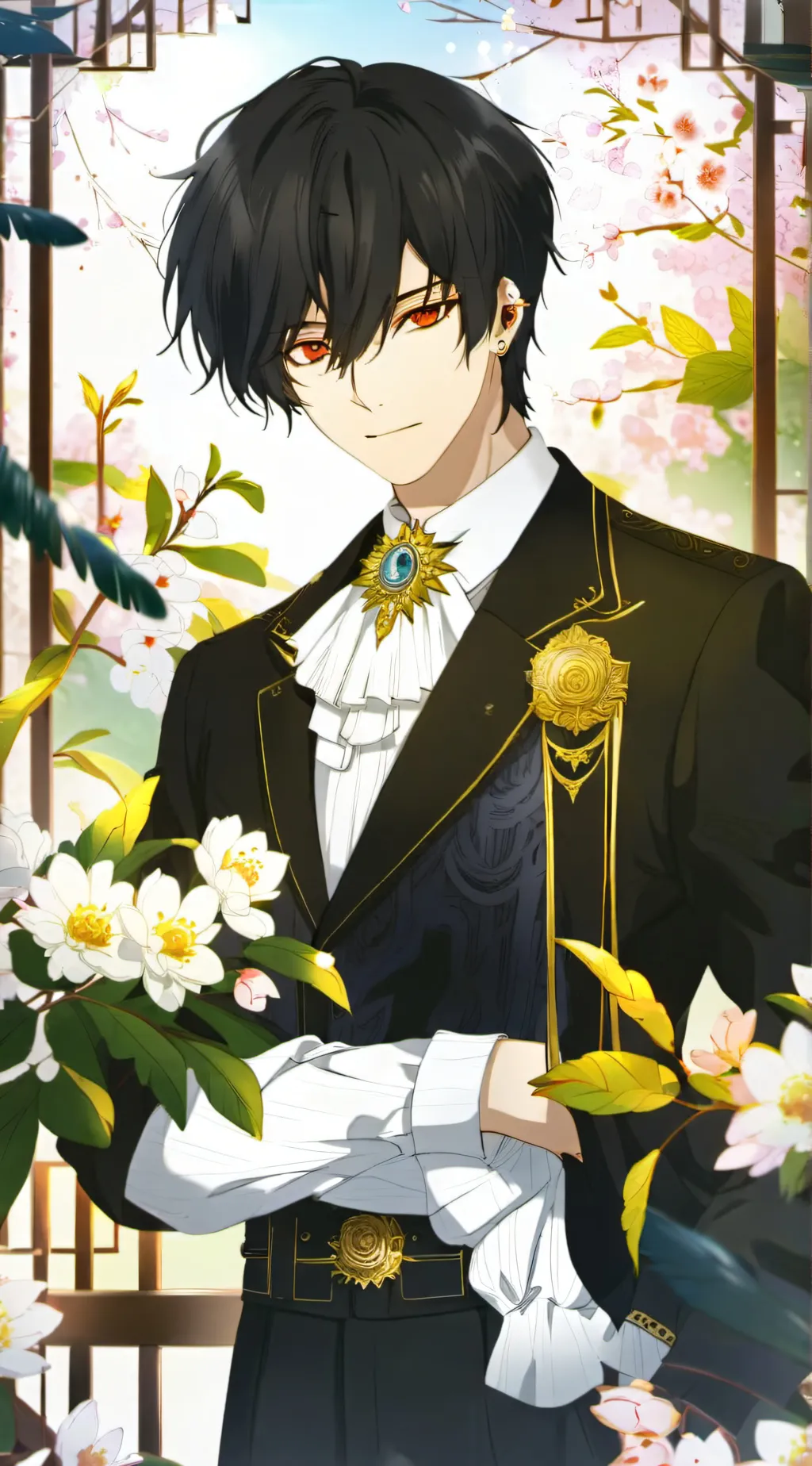 ai character: ino background