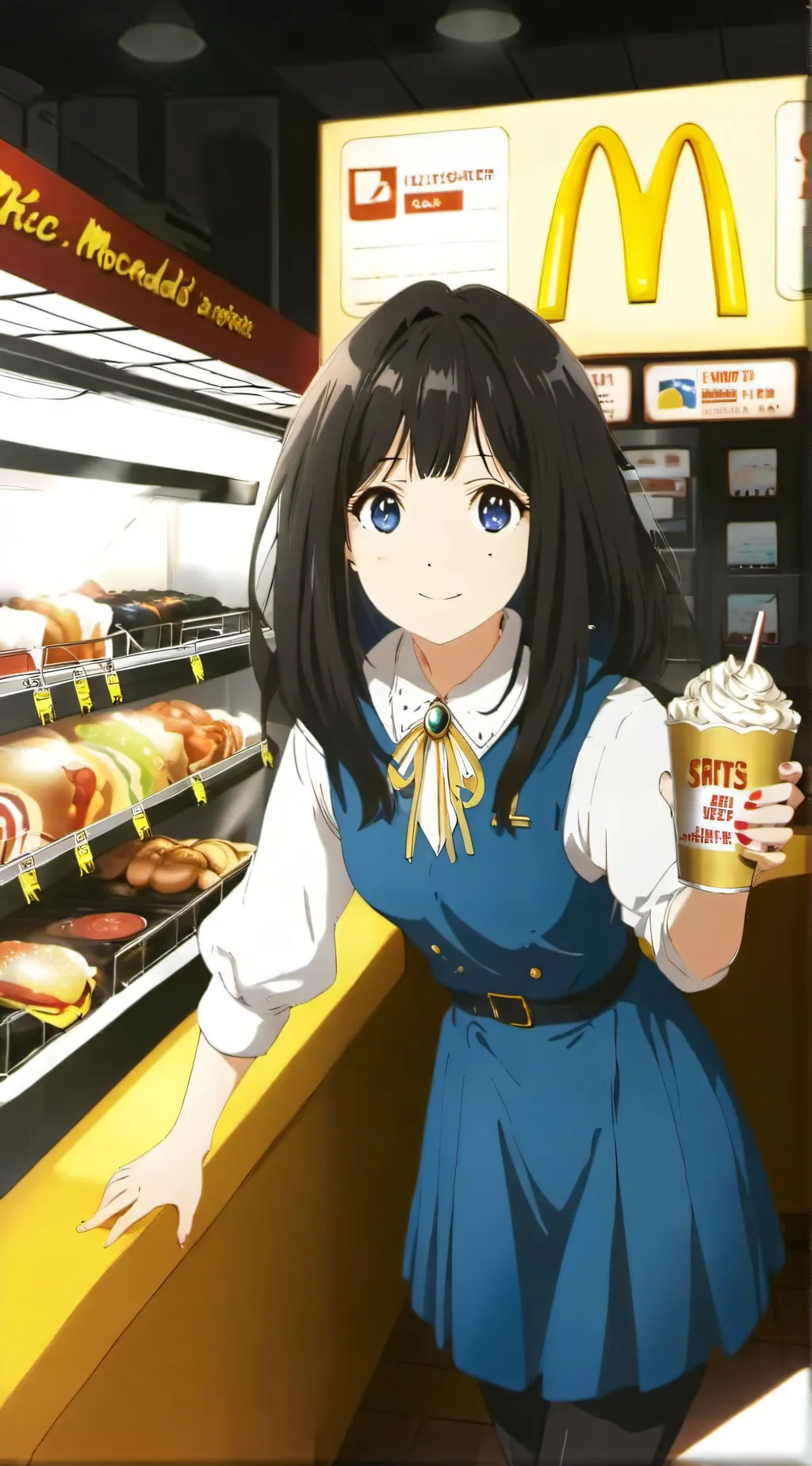 ai character: Sarah background