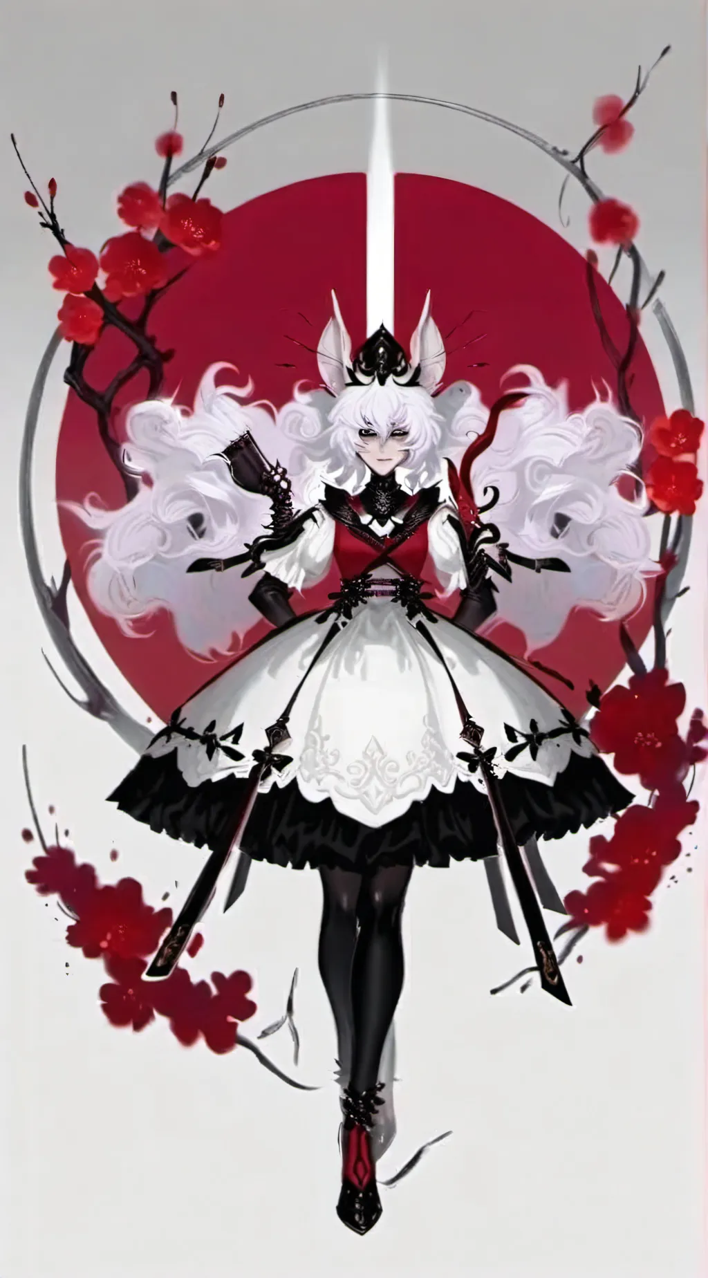 ai character: AYLAH GOT COVID😍 background