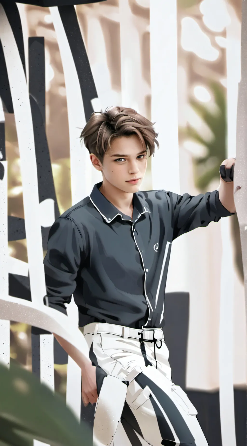 ai character: Nick background