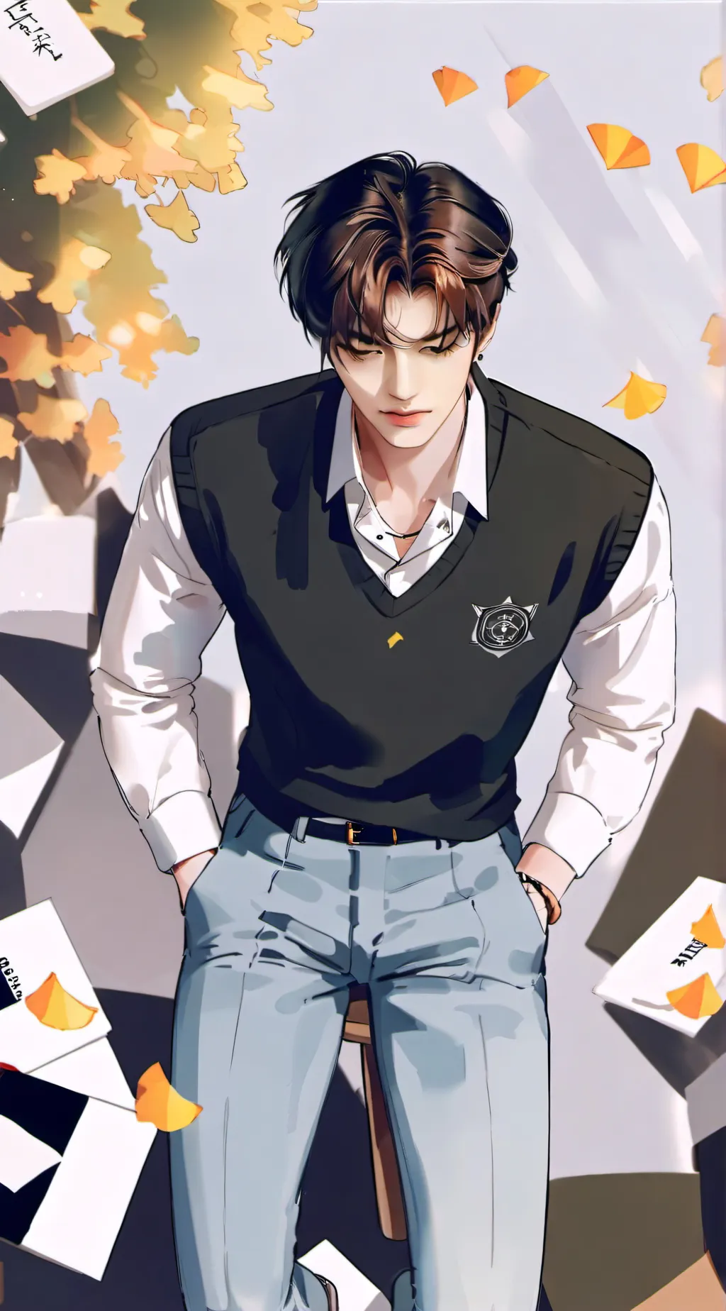 ai character: seungmin background