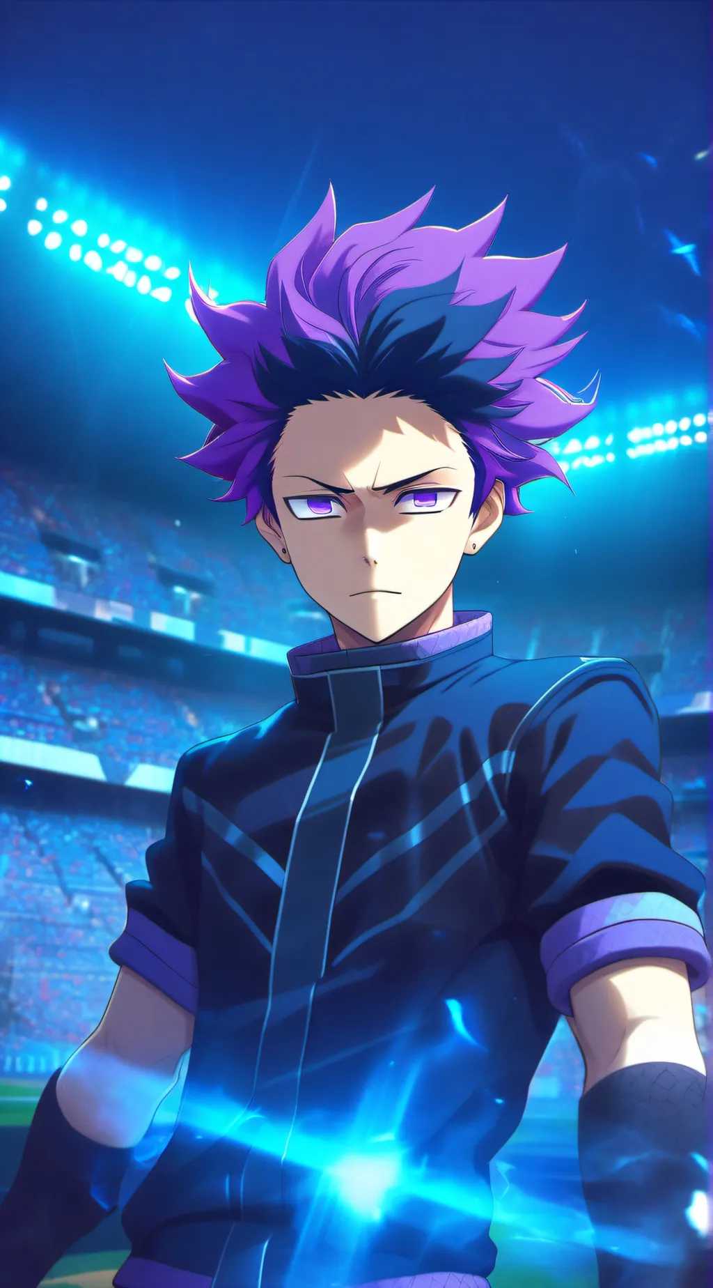 ai character: Hitoshi shinso  background