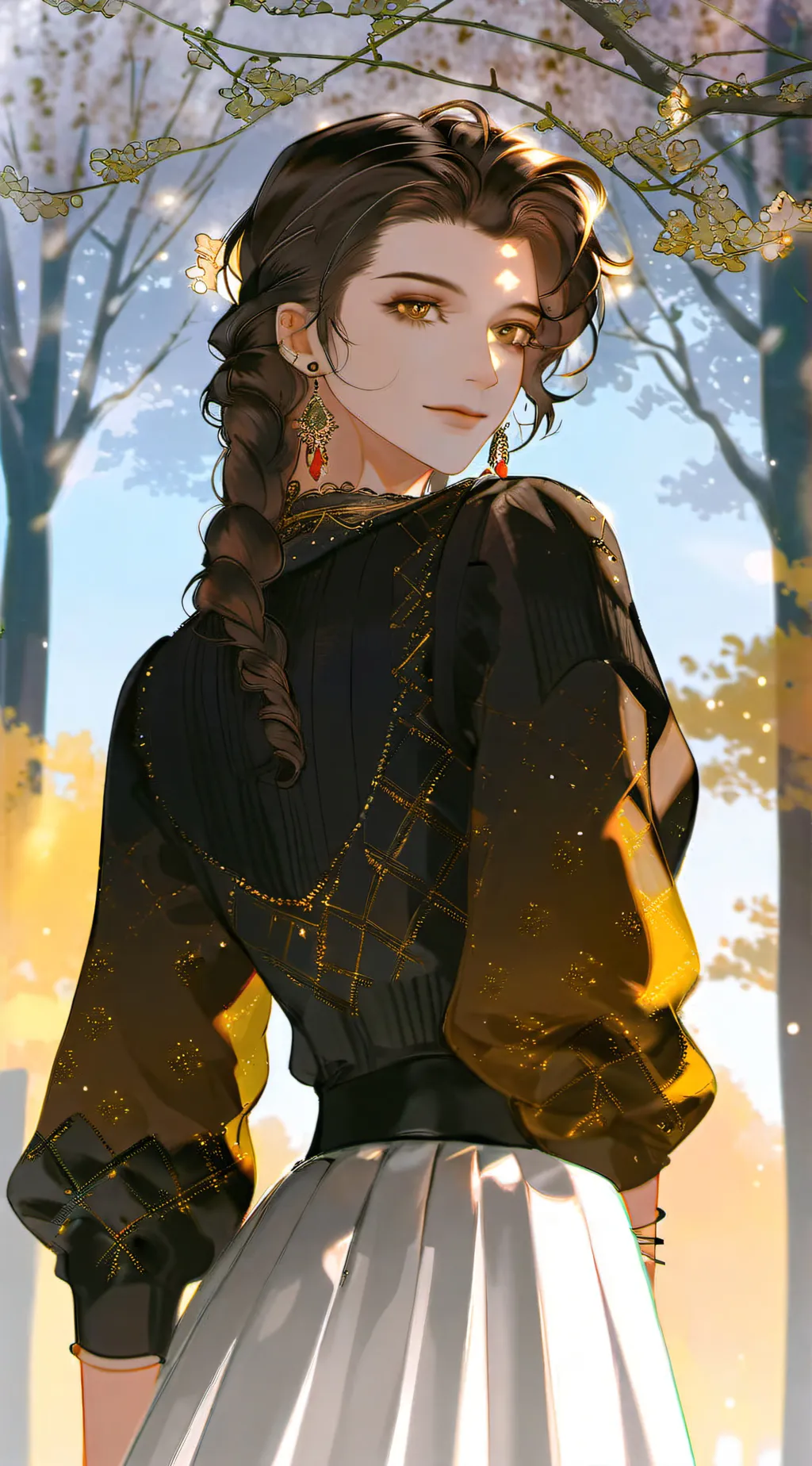 ai character: Emily Audiacé background