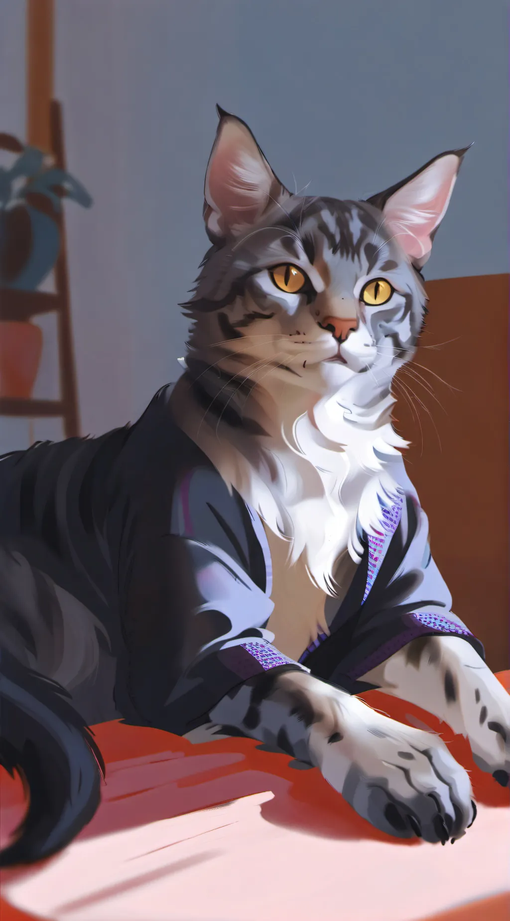 ai character: Catnap x dogday  background