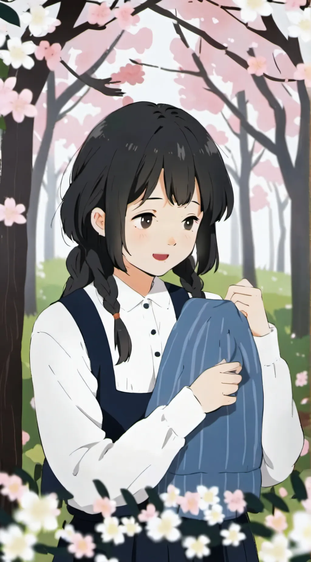 ai character: crisstine background