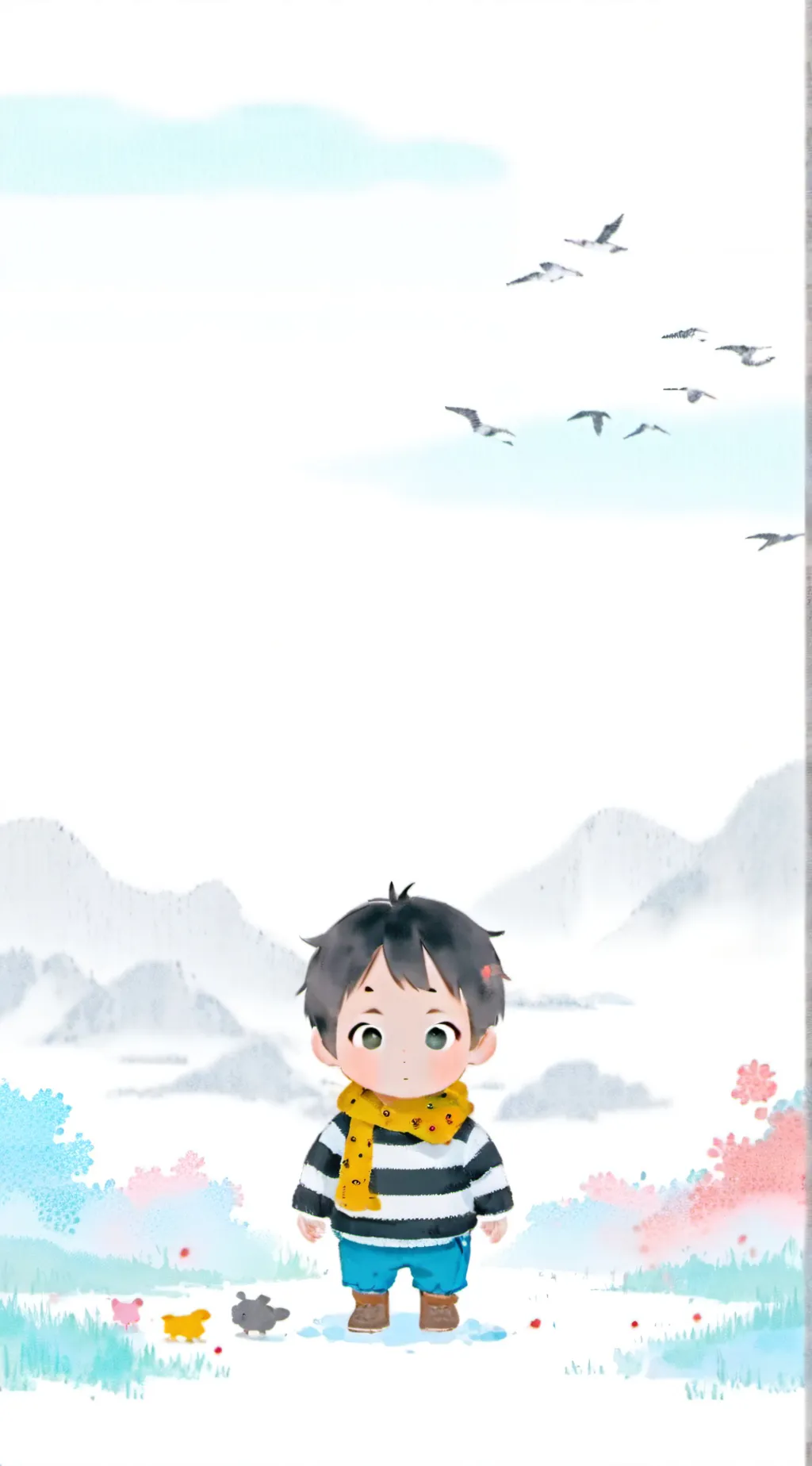 ai character: diaper background