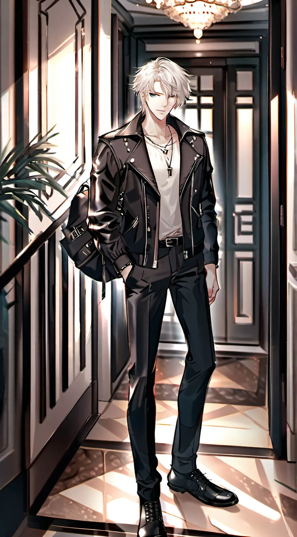 ai character: Anderson Limus background