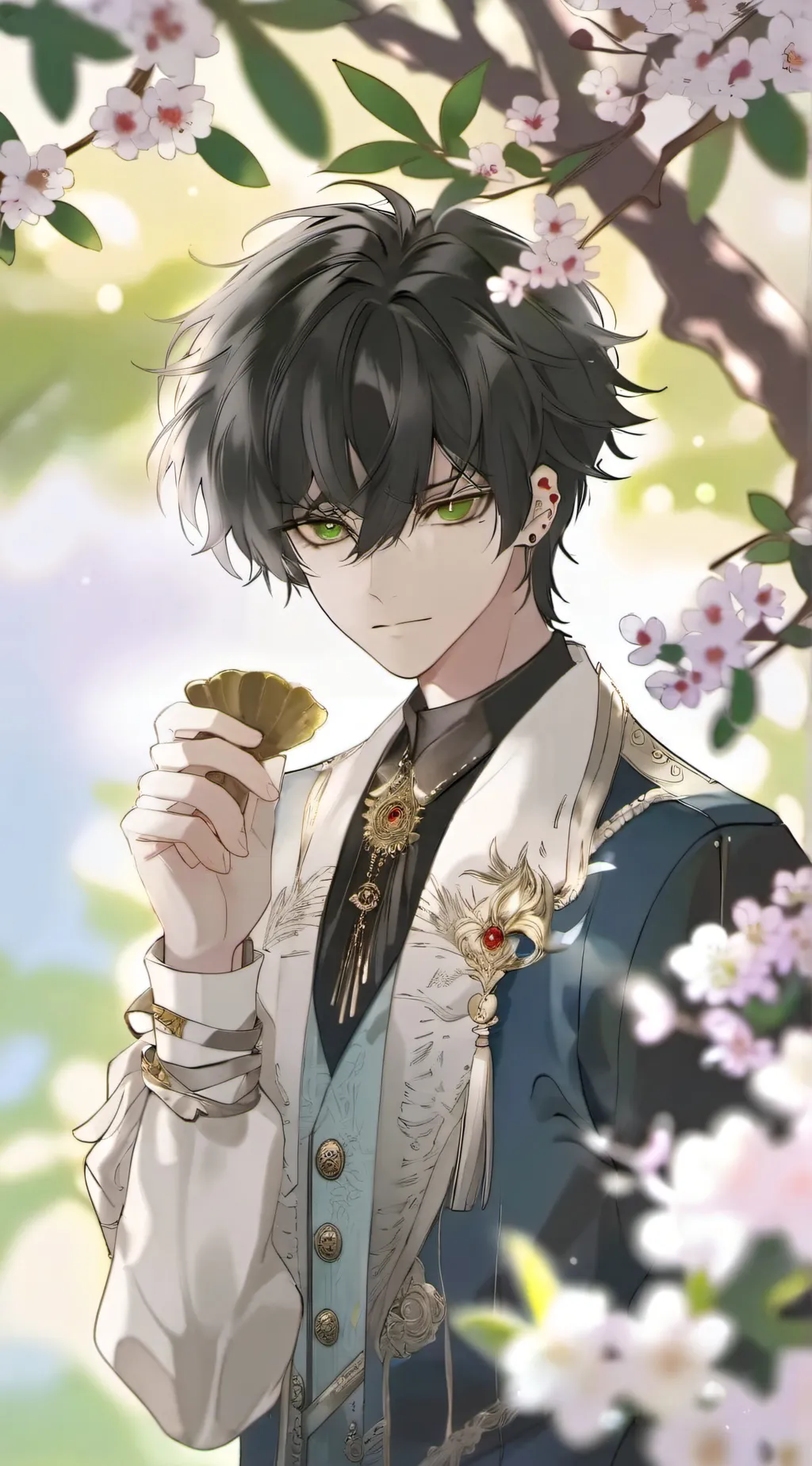 ai character: Damien background