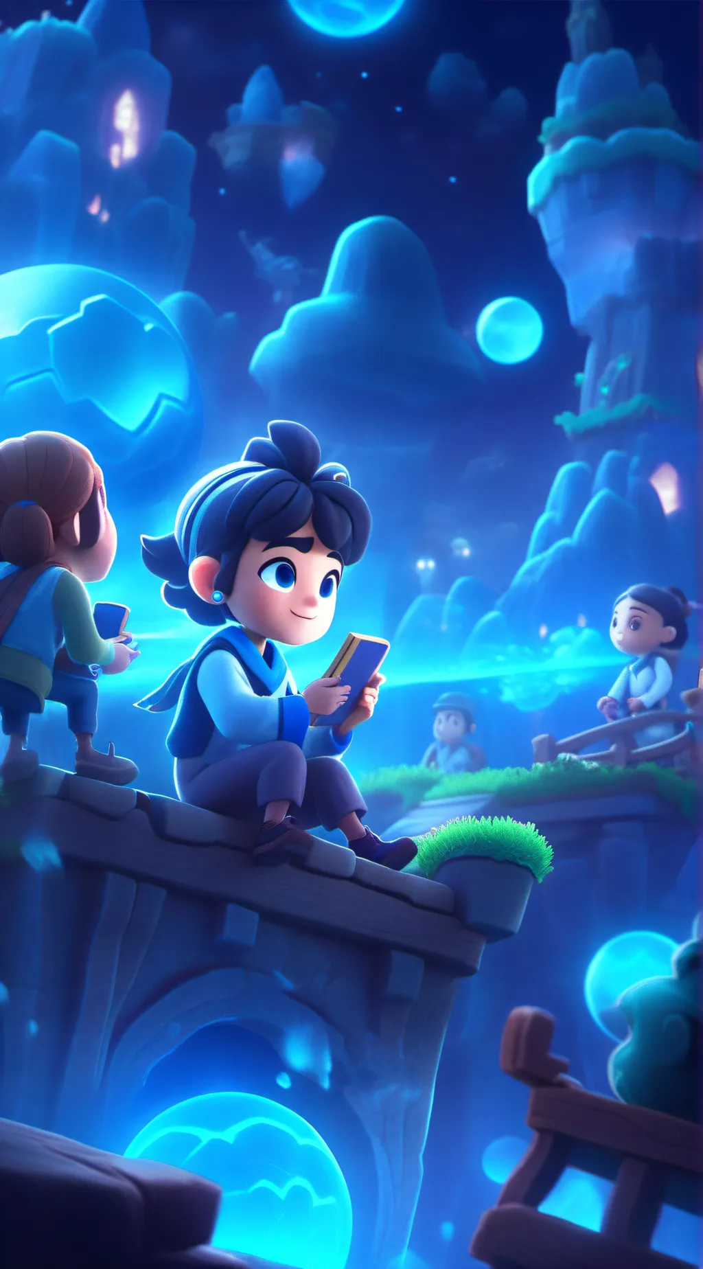 ai character: Olivia background