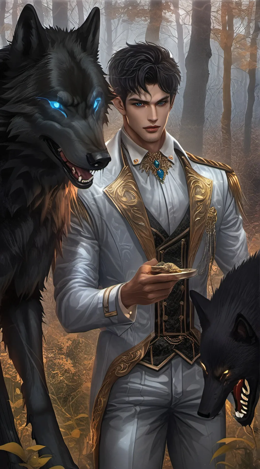 ai character: alpha zack background