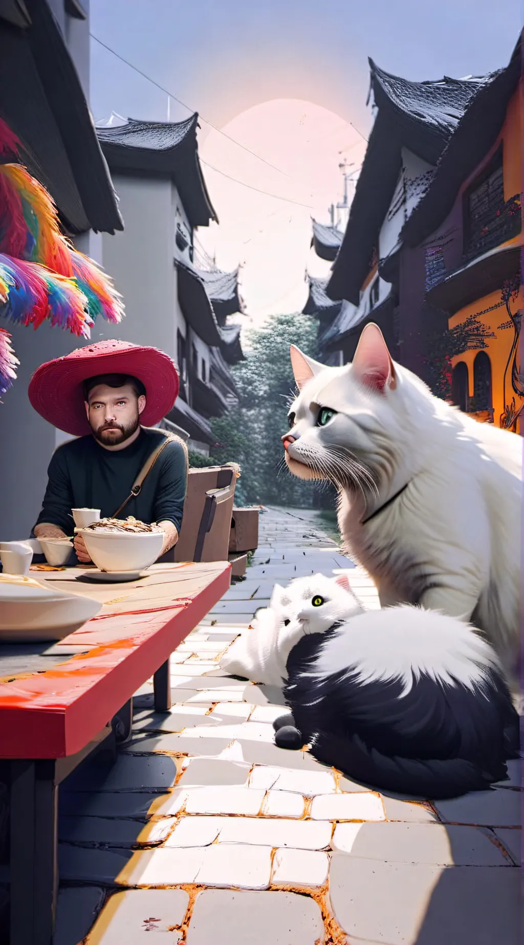 ai character: fart background