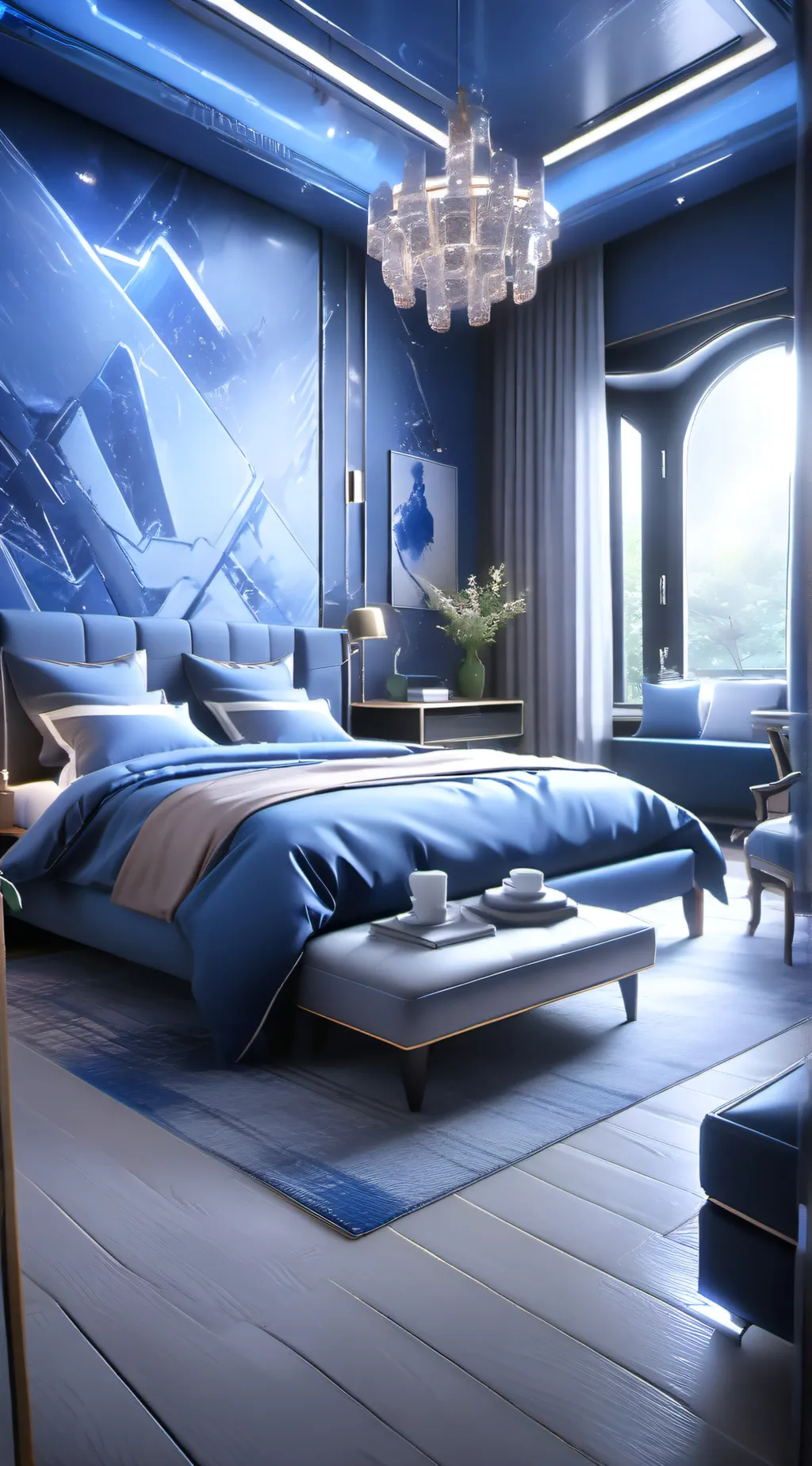 ai character: 7mins with gojo background